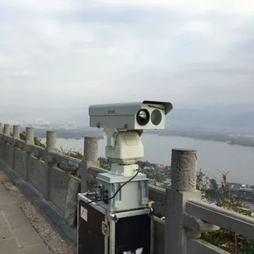 漁政沿岸視頻監(jiān)控方案，3公里激光夜視重載云臺攝像機(jī)